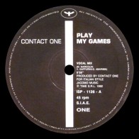 Vinyl 12" Contact One - Play My Games