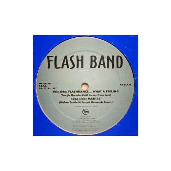 Vinyl 12" Flash Band - Maniac