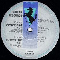 Vinyl 12" Human Resource - Dominator (The Remixes)