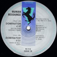 Vinyl 12" Human Resource - Dominator (The Remixes)