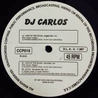 Vinyl 12" DJ Carlos - End Of The Road (12", RP)