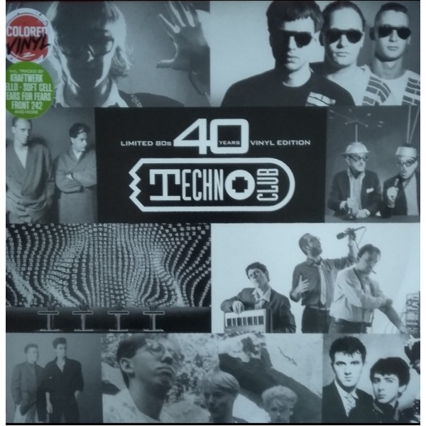 Vinyl 12" Various - 40 Years Techno Club – The 80s (Vinyl Edition)