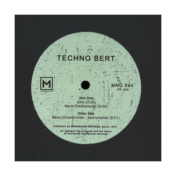 Vinilo 12" Techno Bert - Neue Dimensionen (12", RE)