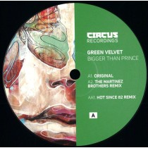 Vinyl 12" Green Velvet - Bigger Than Prince (12")