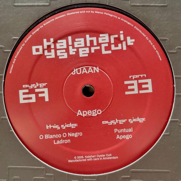 Disco vinilo Juaan - Apego