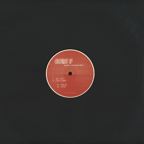 Vinyl 12" Milinko, HD Substance - Costumes EP