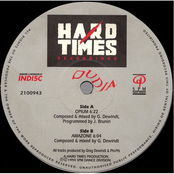 Vinyl 12" Oudja - Opium / Amazone