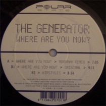 Vinyl 12" The Generator - Where Are You Now?