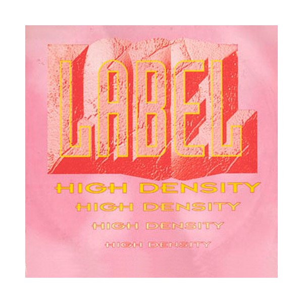 Vinyl 12" High Density - Label