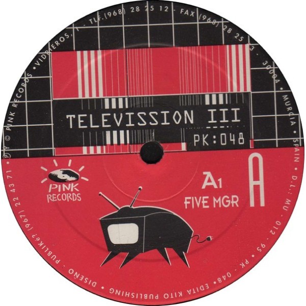 Vinyl 12" Televission III - Five Mgr