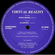 Vinyl 12" Virtual Reality - In Control