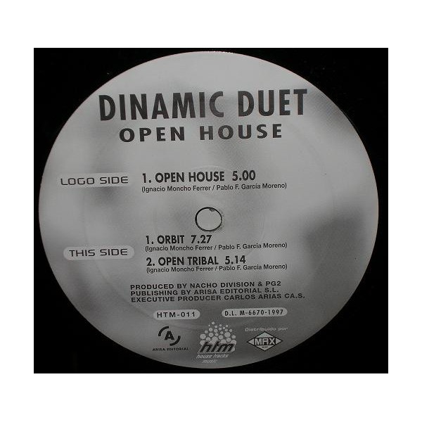 Vinyl 12" Dinamic Duet - Open House
