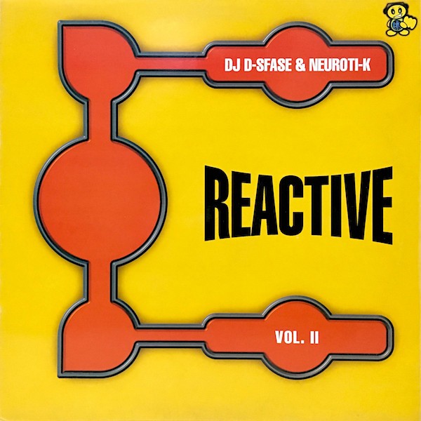 Vinilo 12" DJ D-Sfase & Neuroti-k - Reactive Vol. II