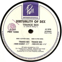 Vinilo 12" Virtuality Of Sex - Trance Sex