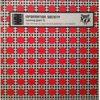 Vinilo 12" Information Society - Running (Part 1)