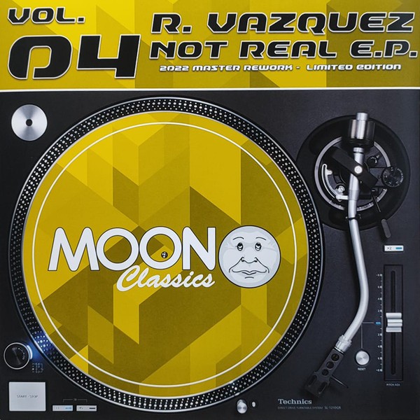 Vinilo 12" R. Vazquez - Not Real E.P. (2022 Master Rework)