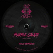 Vinyl 12" Italo Deviance - Purple Galaxy