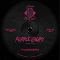 Vinyl 12" Italo Deviance - Purple Galaxy