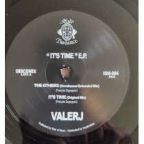 Vinyl 12" Valerj - It's Time