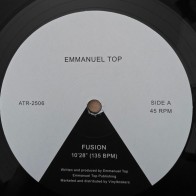 Vinyl 12" Emmanuel Top - Fusion / Static / Spherique / Rubycon